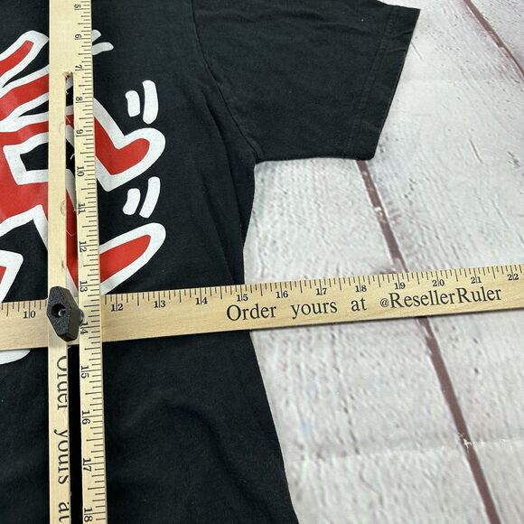 Keith Haring Mens Shirt Small Black Red Dog - Picture 5 of 7